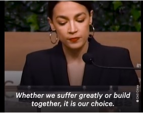 Alexandria Ocasio-Cortez Takes Green New Deal Global in Passionate Speech
